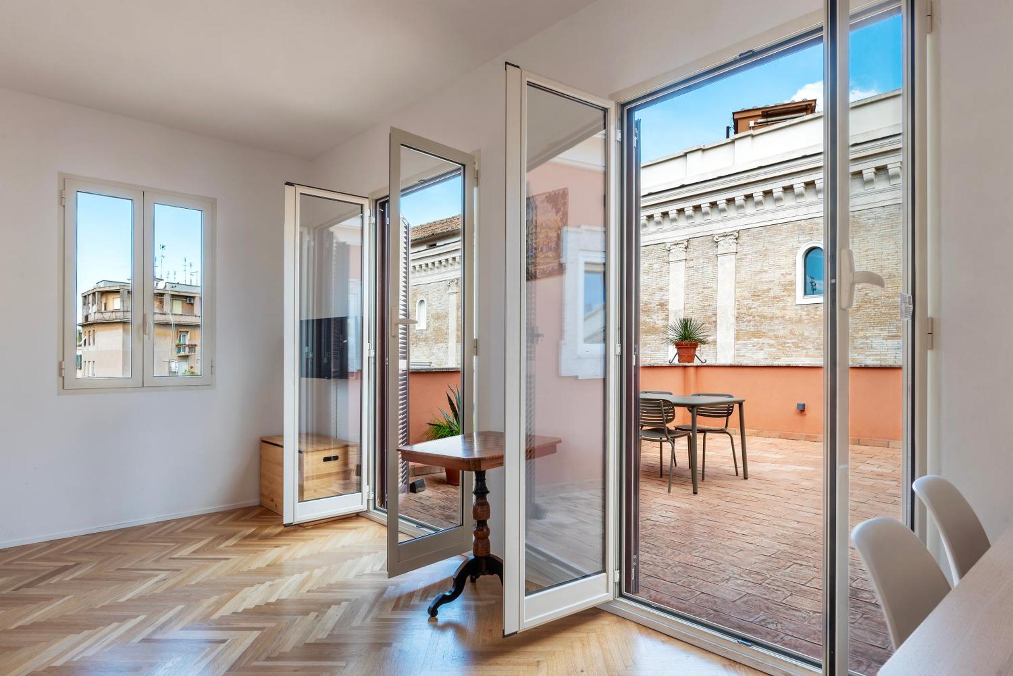 Apartment With Terrace In Via Del Pellegrino - Fromhometorome Exterior photo